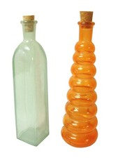 (23501) Bottiglia Liquore Vetro 130ML Colori Forme Varie