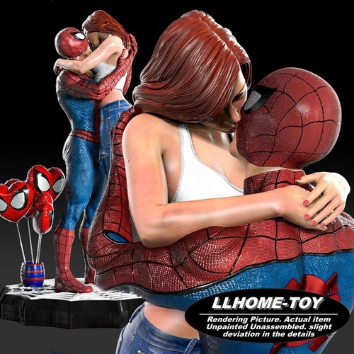 Mary jane kissing spider man - jane,