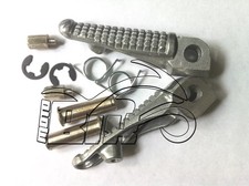 COPPIA PEDANE PEDALI PEDALINE POGGIAPIEDI ANTERIORI KAWASAKI ER6N ER6F