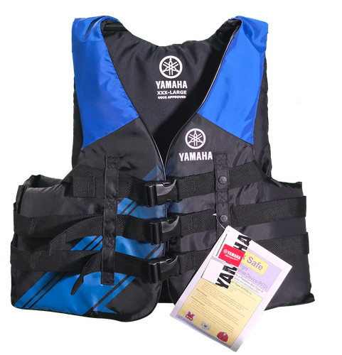 Yamaha nylon fibbie nero blu - nylon, 3