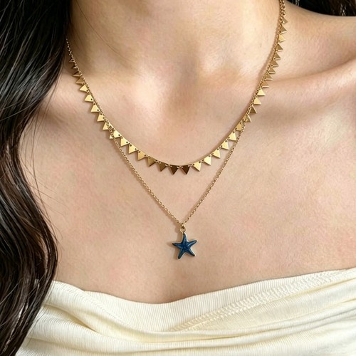 Collana donna stelle marine - , +