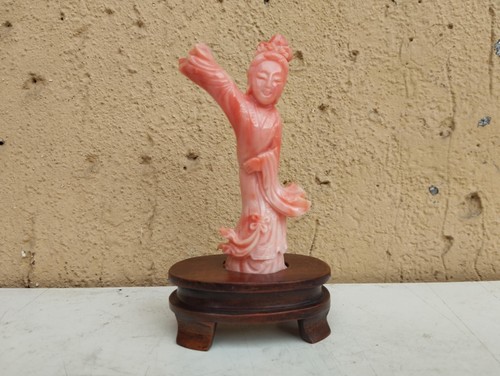 Antica statuina cinese - antica, geisha