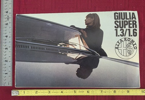 Brochure originale 1972 - , alfa