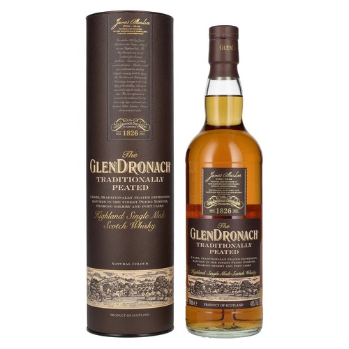 The glendronach traditionally - the,