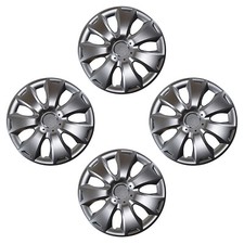 4X Copricerchi 16" Argento Per Ford Focus C-Max / S-Max Remplacement D'Origine