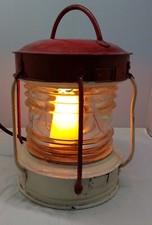 Lampada Faro, Lanterna Navale -  VINTAGE - Funzionante 