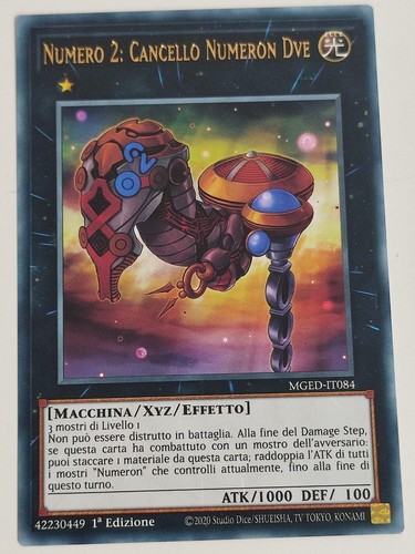 Numero 2 cancello - yu-gi-oh!,