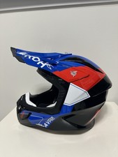 Casco Airoh Aviator Ace 2 Shield Red/Blue Gloss Taglia M Medium 57/58 Rosso/Blu 