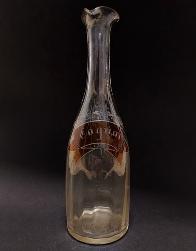 Bottiglia cognac decorativa - bottiglia,