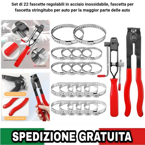 Kit 22pz fascette - 22pz, stringitubo