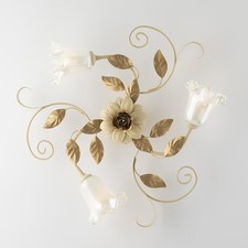 Plafoniera Arte Povera Cesto