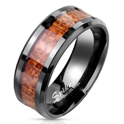 Anello uomo acciaio - uomo, in