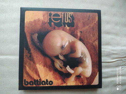 Franco battiato fetus cd - battiato, "fetus"