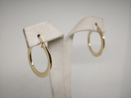 Orecchini cerchi disco oro - cerchi,