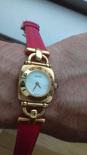Gucci pink rg26300 vintage - gucci,