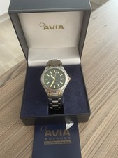 Raro orologio uomo AVIA Mariner 193712, quarzo, quadrante 40 mm, 100 metri