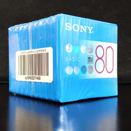 Sony basic 80min minidisc - basic,