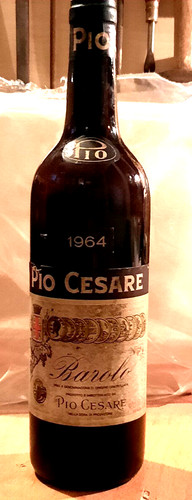 Vintage bottle pio cesare - vintage,