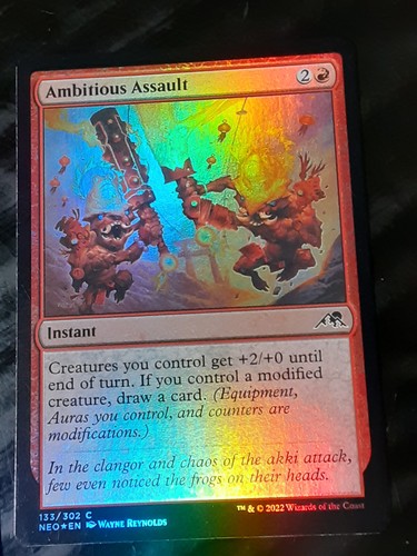 Ambitious assault foil - ambitious,