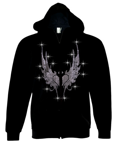 Felpa con cappuccio zip - felpa, uomo