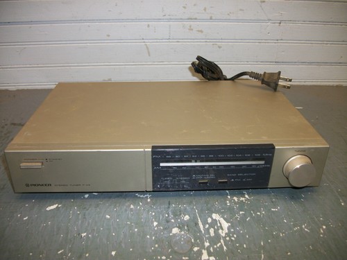 Pioneer stereo tuner fm - pioneer,