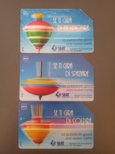 SCHEDE TELEFONICHE  RARE SIP "Se Ti Gira"  LIRE  5.000/10.000