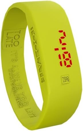 Too late orologio - late, fluo