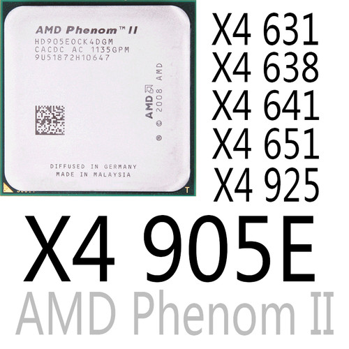 Processore cpu amd phenom - amd, ii