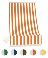 Tenda da Sole con Anelli Resistente Idrorepell. Esterno Balcone Veranda a Caduta