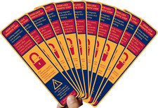 Strisce Magnetiche Lockdown Porta Dispositivi di Sicurezza Strisce Magnetiche Sottili Scuola Ufficio