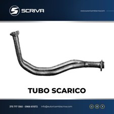 Tubo gas scarico anteriore - gas,