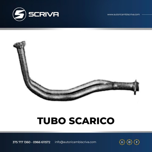 Tubo gas scarico anteriore - di,