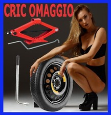 Ruotino Nissan Pulsar 16" Ruota di Scorta  kit Cric Chiave Crick per Auto REGALO