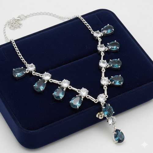 Collana argento sterling - in,