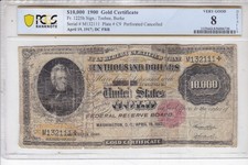 Fr. 1225h 1900 $10,000 Gold