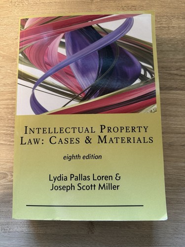 Intellectual property law - property,