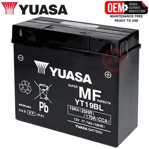 Batteria yt19bl yuasa - batteria,
