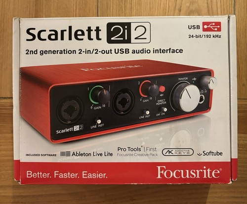 Focusrite scarlett 2i2 - focusrite,
