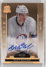 2014 Upper Deck The Cup Gold Spectrum Foil /25 Scott Mayfield #94 Rookie Auto RC