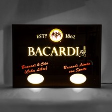 Bacardi Rum rara insegna