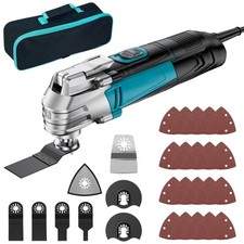 Utensile Multifunzione Oscillante 300W Multiutensile Oscillante con 23 Accessori