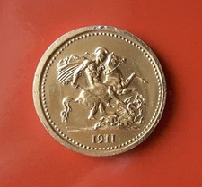 STERLINA GIORGIO V 1911 COPIA