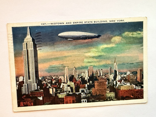 Cartolina fotografica storica
