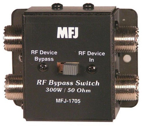 Mfj 1705 bypass switch - rf,