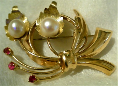 Antica spilla oro - antica, +