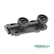 SUPPORTO RUOTE CESTO SUPERIORE LAVASTOVIGLIE REX ELECTROLUX 1561285121 ORIGINALE