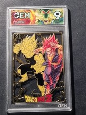VEGETA ULTRA EGO & SON GOHAN - DRAGON BALL Z - GRADED CARD 9 - NO PSA - 049/100