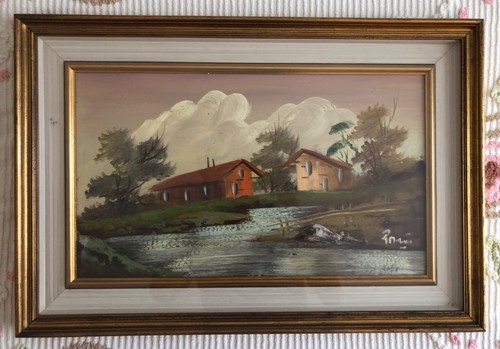 Quadro olio tela - olio, di