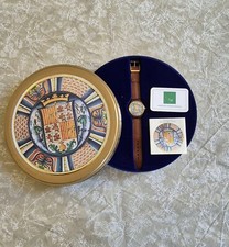 Vintage Watch collezione Palazzo Brugiotti - Piatto Araldico Re di Spagna 