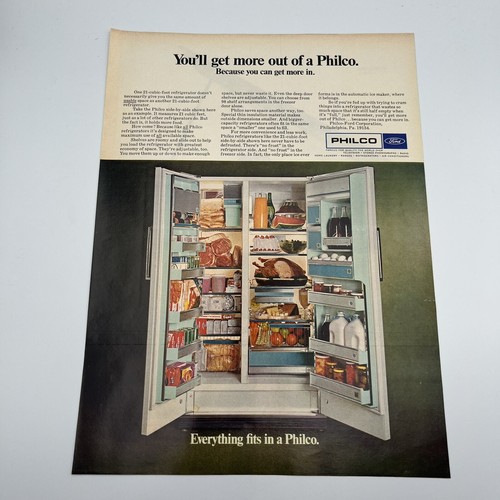 Philco frigorifero 1967 - 1967, stampa